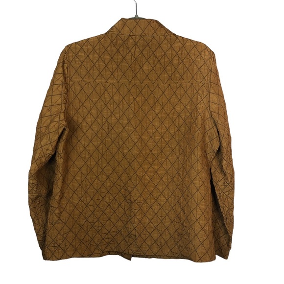 Koret Women’s Jacket Quilted Shirt Style Boxy Cropped Front Pockets - Picture 2 of 9